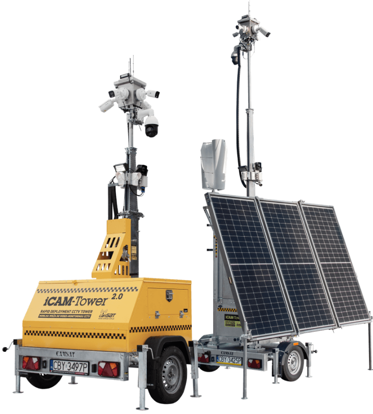 Wieże dla firm ochrony oraz budowlanych